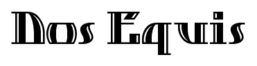 Dos Equis font